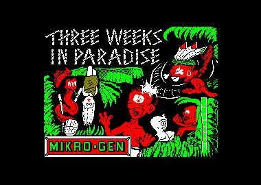 3 WEEKS IN PARADISE