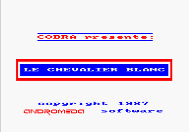 LE CHEVALIER BLANC