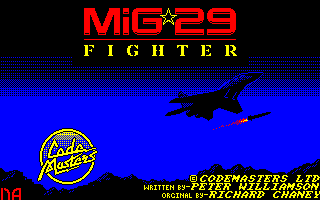MIG 29 FIGHTER