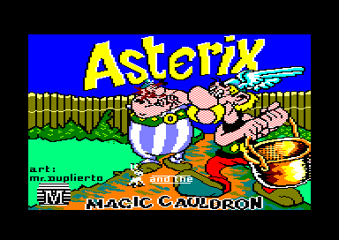 ASTERIX AND THE MAGIC CAULDRON