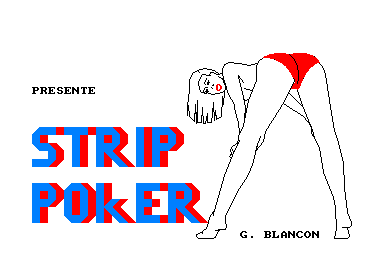 STRIP POKER (MARYLIN)