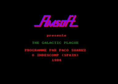 THE GALACTIC PLAGUE