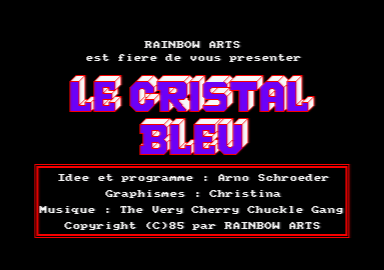 LE CRISTAL BLEU