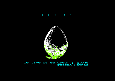 ALIEN (ARGUS PRESS SOFTWARE)