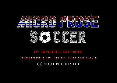 MICRO PROSE SOCCER