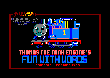 THOMAS THE TANK ENGINE (WORDS)