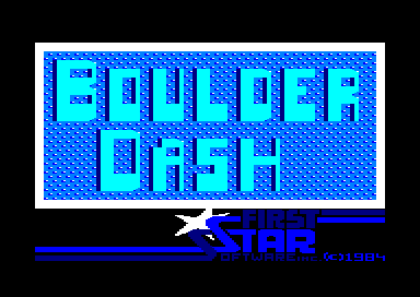 BOULDER DASH (I)