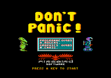 DON'T PANIC