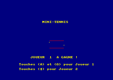 MINI-TENNIS