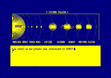 SYSTEME SOLAIRE