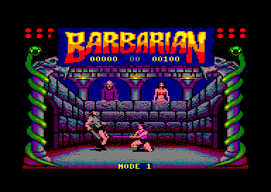 BARBARIAN (I) (PALACE SOFTWARE)