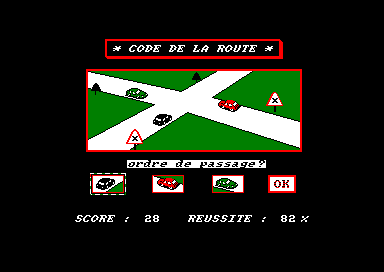 CODE DE LA ROUTE