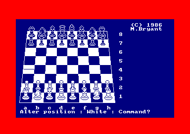 COLOSSUS IV CHESS